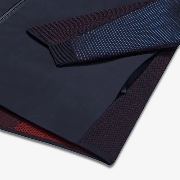 Unisex Nike Red & Blue Lightweight Baseball Jacket M - Picture 4 of 9